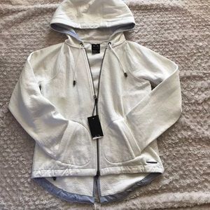 Armani exchange white jacket NWT